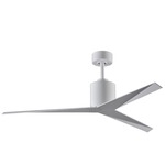 Eliza Outdoor Ceiling Fan - Gloss White / Glossy White