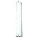 Alto Linear Wall Sconce - Brushed Nickel / Matte Opal