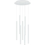 Mode Multi Light Chandelier - White