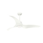 Stingray Ceiling Fan with Light - White