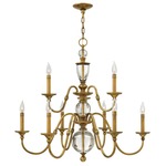 Eleanor Chandelier - Heritage Brass