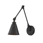 Morland Adjustable Wall Sconce - English Bronze