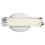 Diamonds Bathroom Vanity Light - Chrome / Crystal