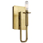 Alden Wall Light - Natural Brass