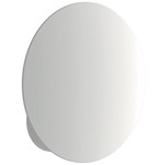 Puzzle Single Round Wall / Ceiling Light - Matte White