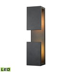 Pierre LED Outdoor Wall Light - Matte Black