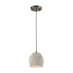 Urban Form 45330 Pendant - Black Nickel / Weathered Grey