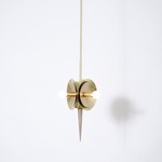 Concentric Pendant - Satin Brass