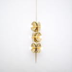 Concentric Pendant - Satin Brass