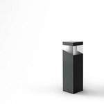 Tetragono Outdoor Bollard - Anthracite Grey