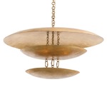 Florko Chandelier - Gold Leaf