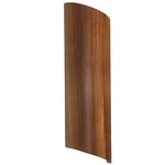 Clean Half Moon Wall Sconce - Teak