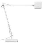 Kelvin Edge Desk Lamp with Base - White