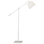 Real Simple Boom Floor Lamp - White Mont Blanc/ Stardust White