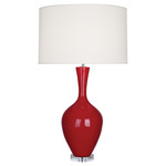 Audrey Table Lamp - Ruby Red / Fondine