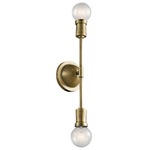 Armstrong Wall Sconce - Natural Brass