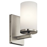 Crosby Wall Sconce - Brushed Nickel / Satin Etched