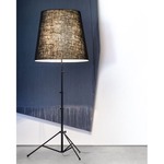 Gilda Floor Lamp - Aluminum / Black