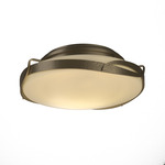 Flora Ceiling Light Fixture - Soft Gold / Opal