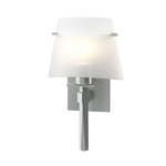 Beacon Hall Glass Cone Wall Sconce - Vintage Platinum / Opal