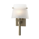 Beacon Hall Glass Cone Wall Sconce - Soft Gold / Opal