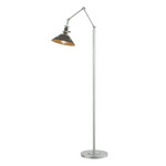 Henry Floor Lamp - Vintage Platinum / Dark Smoke