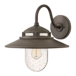 Atwell Outdoor Wall Light - Oil Rubbed Bronze / Clear Seedy