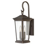 Bromley Outdoor Hanging Wall Light - Oil Rubbed Bronze / Clear