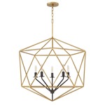 Astrid Chandelier - Deluxe Gold