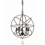 Solaris Mini Chandelier - English Bronze