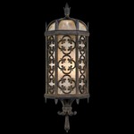 Costa Del Sol Outdoor Wall Light - Marabella / Textured Iridescent