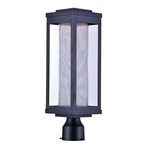 Salon LED Outdoor Pole/Post Mount - Black / Mesh