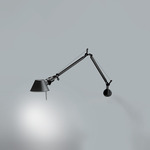 Tolomeo Mini Wall Light with J Bracket - Black