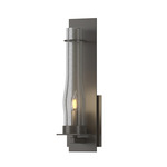 New Town Wall Sconce - Dark Smoke / Seeded Clear