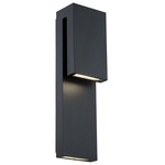 Double Down Outdoor Wall Light - Black