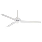 Steal Ceiling Fan - Flat White / Flat White