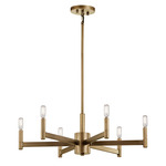 Erzo Chandelier - Natural Brass