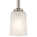 Shailene Pendant - Brushed Nickel / Satin Etched