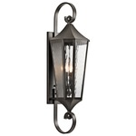 Rochdale Outdoor Large Wall Light - Olde Bronze / Clear