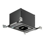 Aculux 3.25 Inch Square 2000LM 24Deg IC Housing 80CRI - Black