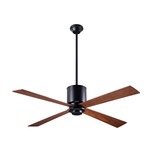 Lapa Ceiling Fan - Dark Bronze / Mahogany Wood