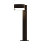 Reals PC FW/FH Outdoor Bollard Light - Textured Bronze / Clear