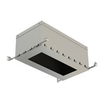 6IN Multiples LED Trimless New Construction IC Housing - Steel