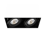 6IN LED Multiples Trimless with Remodel Housing - Black