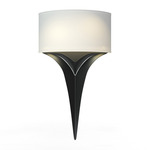 Calla Wall Sconce - Black / Flax