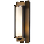 Fuse Outdoor Wall Sconce - Coastal Bronze / Clear / Opal