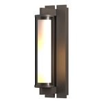 Fuse Outdoor Wall Sconce - Coastal Dark Smoke / Clear / Opal