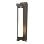 Fuse Outdoor Wall Sconce - Coastal Dark Smoke / Clear / Opal