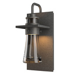 Erlenmeyer Outdoor Wall Sconce - Coastal Natural Iron / Clear