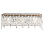 Barcelona Bathroom Vanity Light - Transcend Silver / Crystal